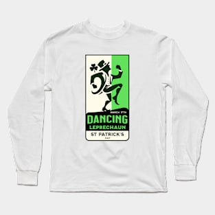 Dancing leprechaun Long Sleeve T-Shirt